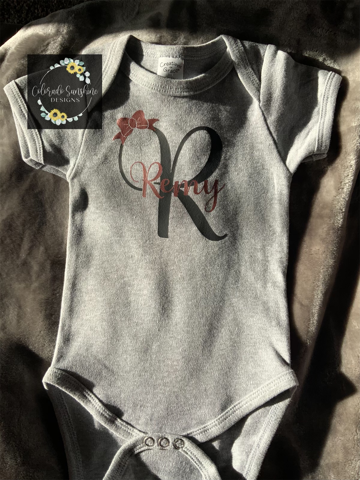 Custom Baby Onesie